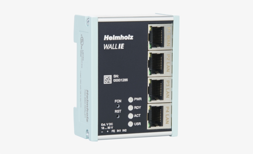 Wall Ie, Industrial Ethernet Bridge Und Firewall - Network Switch, transparent png download