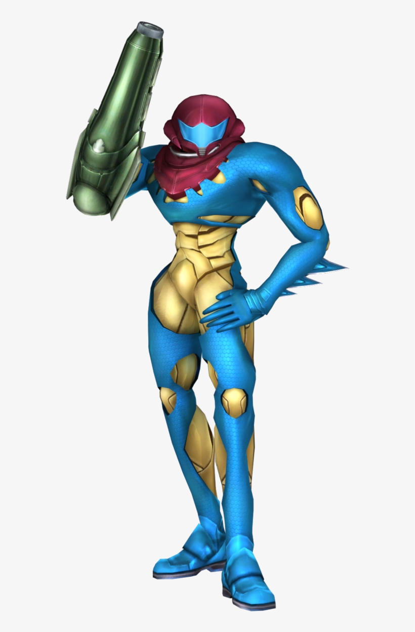 6 Fusion Suit Render - Samus Fusion Suit Project M, transparent png download