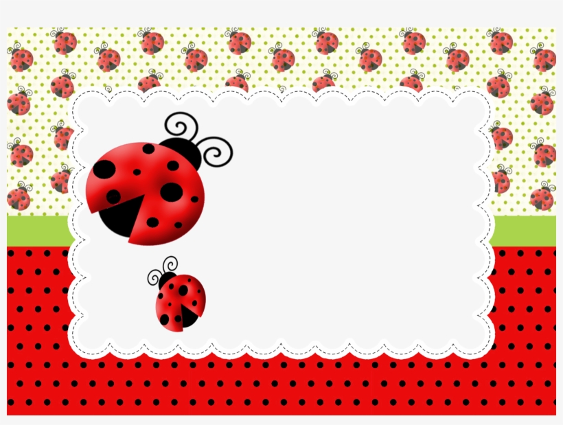 Moldura Pra Foto Joaninha, transparent png download