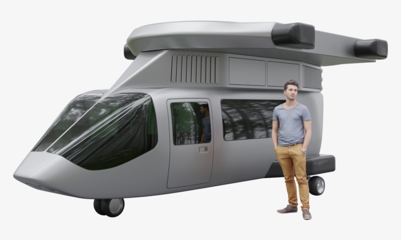 German Vtol Start-up Jetcopter Has Finalized Its Flying - Jetcopter Concept Vtol, transparent png download