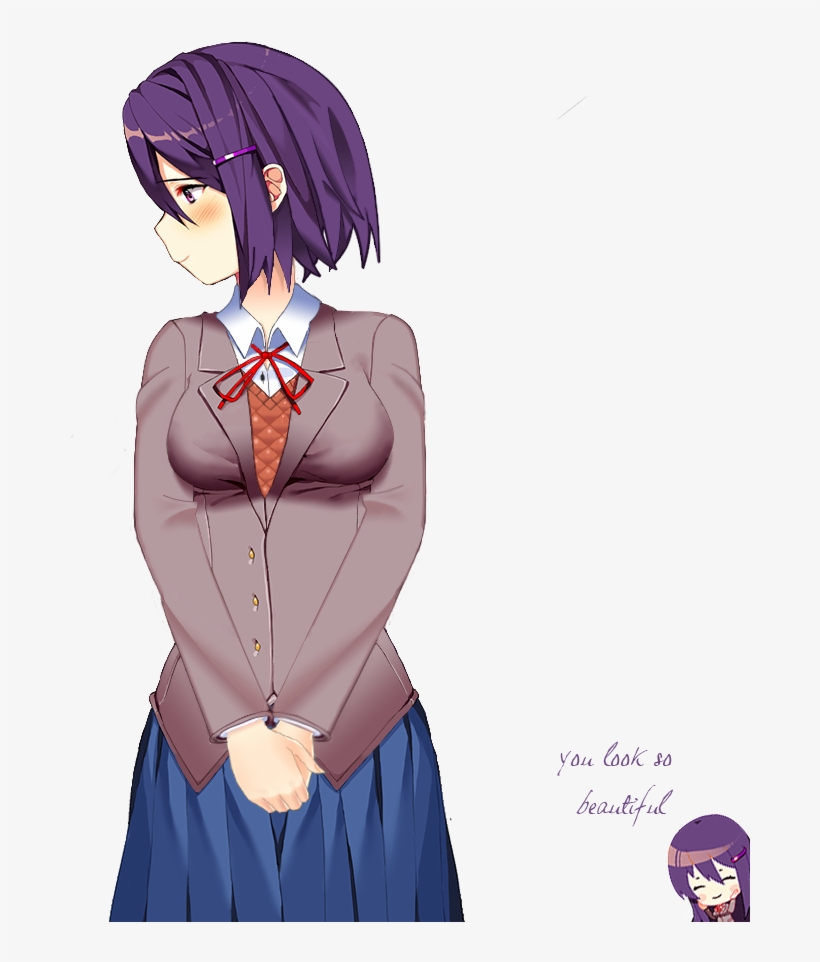 960 X 960 4 - Chibi Yuri Ddlc, transparent png download