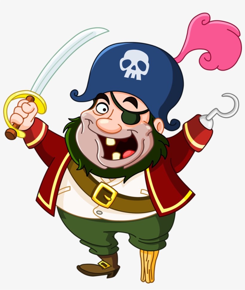 Pirata Pirate Theme, Pirate Day, Pirate Activities, - Pirate Cartoon, transparent png download