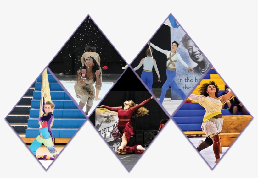 Indoor Color Guard - Triangle, transparent png download