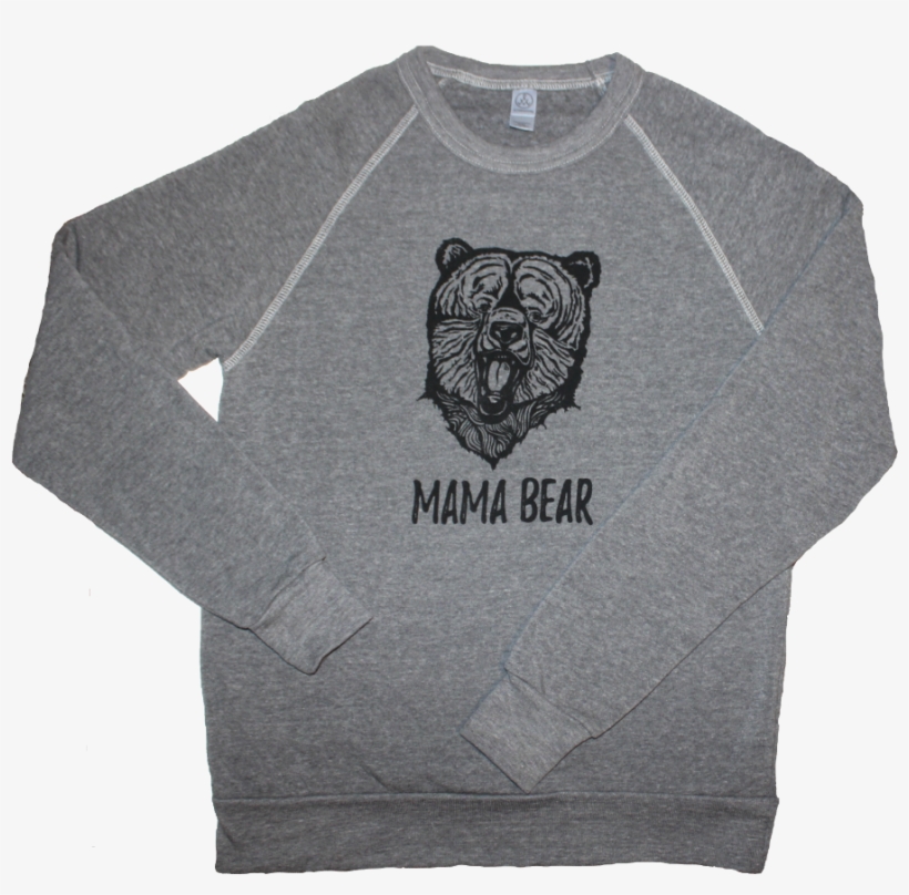 Image Of Mama Bear - Long-sleeved T-shirt, transparent png download