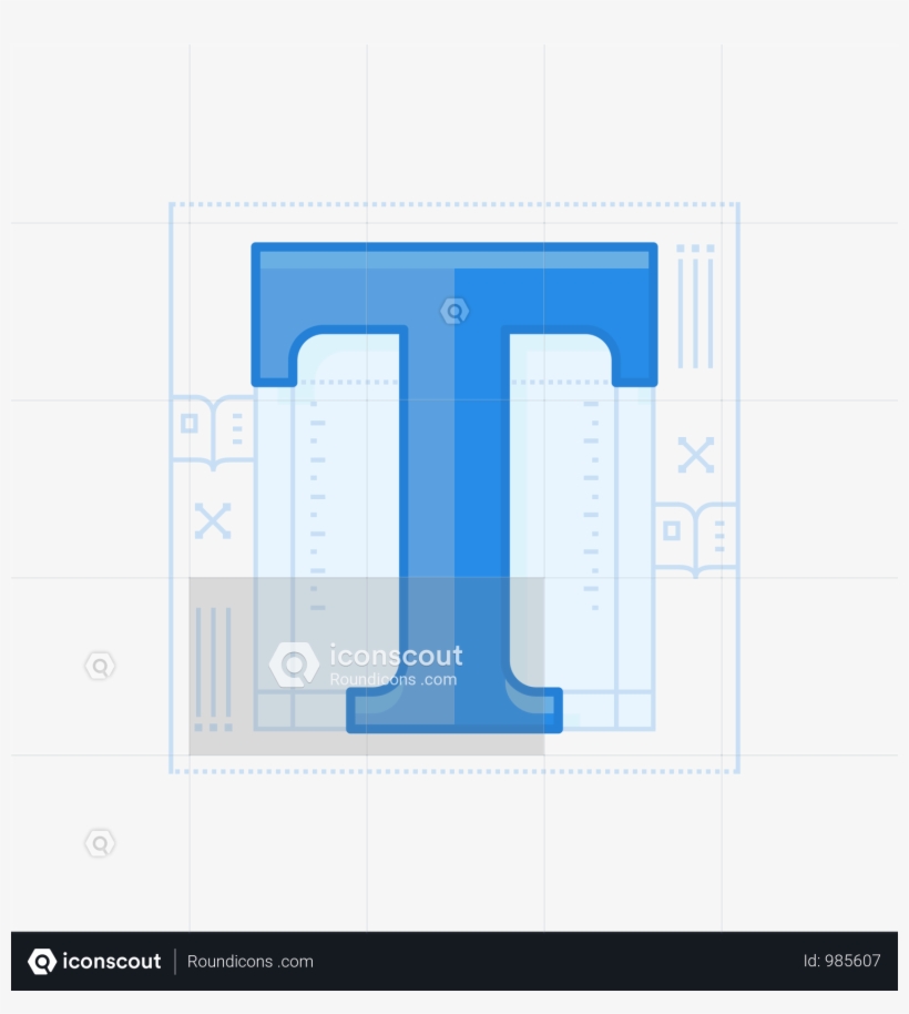 Typography Illustration Full Screen - Diagram, transparent png download
