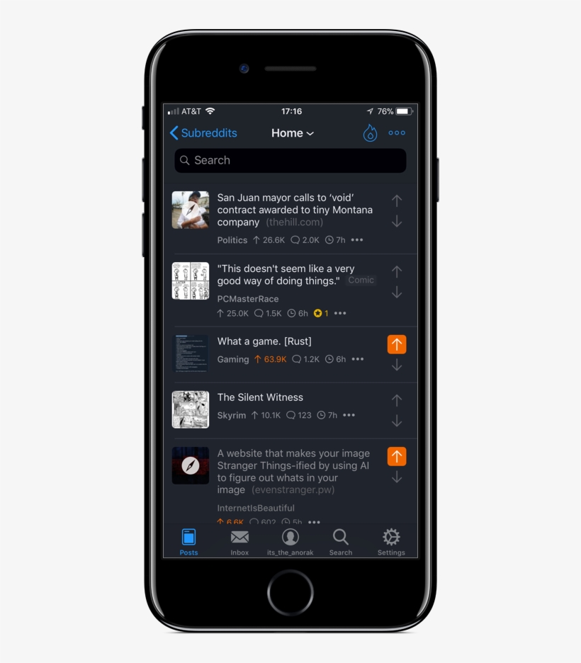 Apollo On The Iphone - Iphone, transparent png download
