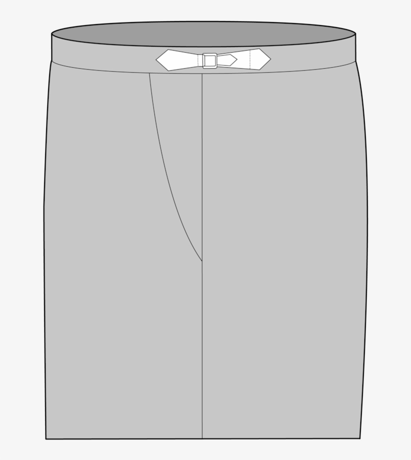 Strap & Buckle - Skirt, transparent png download