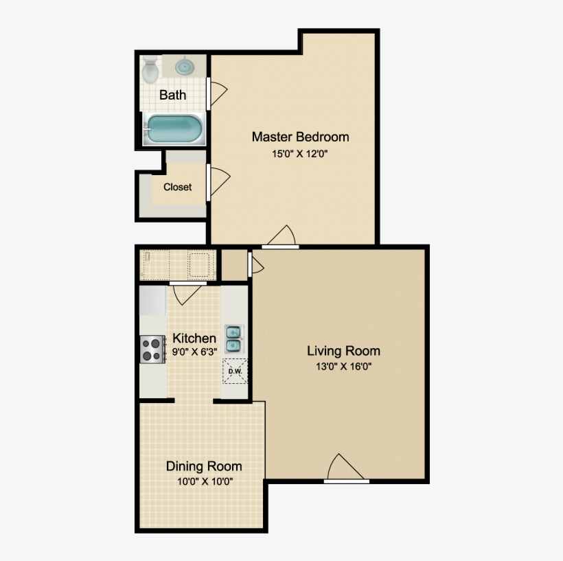 Milan - Floor Plan, transparent png download