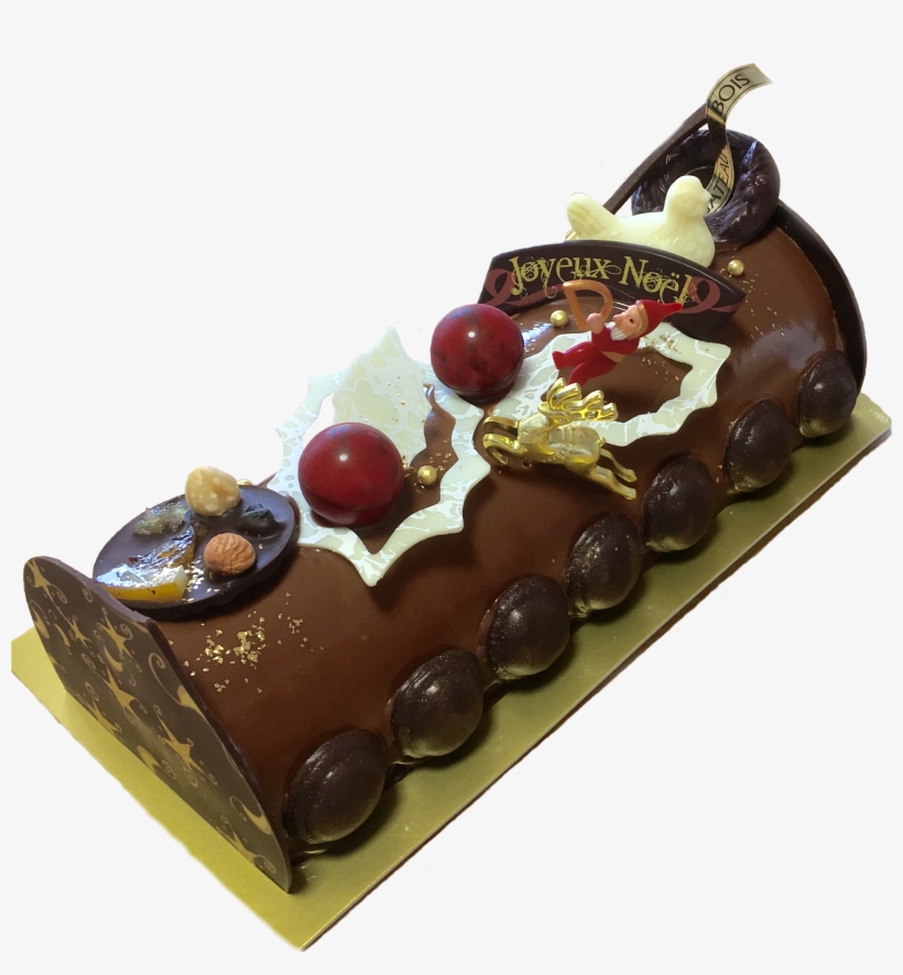 Chocolate Japanese Christmas Cake - Chocolate, transparent png download