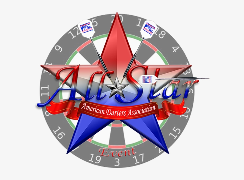 The American Darters Association, Inc - Dart Board, transparent png download