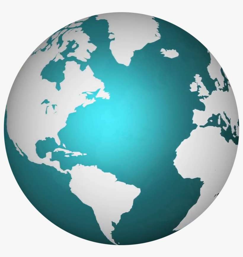Globe Png Free Images - World, transparent png download