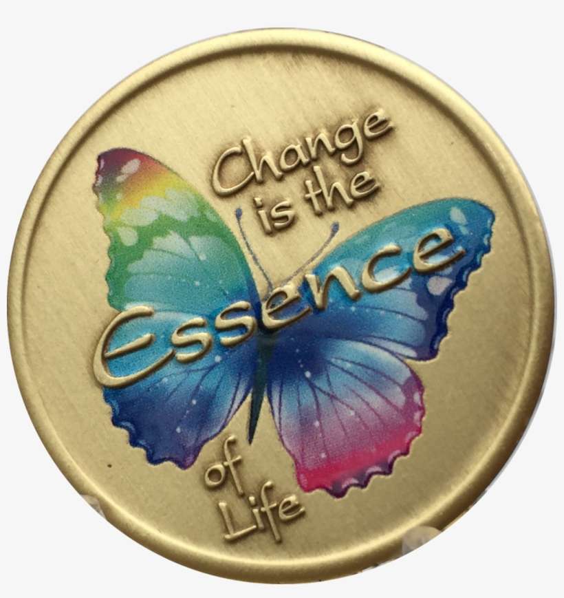 Change Is The Essence Of Life Color Rainbow Butterfly - Ayurveda, transparent png download