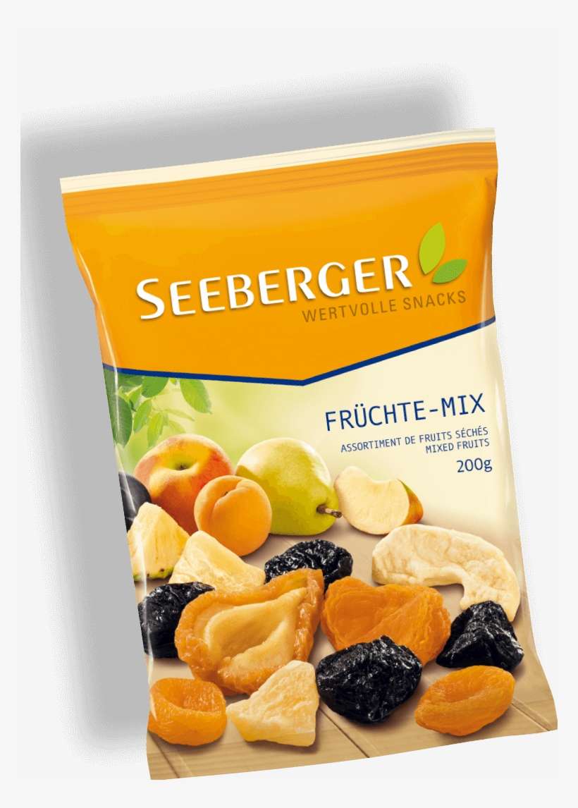 Seeberger Früchte-mix Gedreht Produktansicht - Mixed Fruits 500g 4203807 4008258419045 By Seeberger, transparent png download
