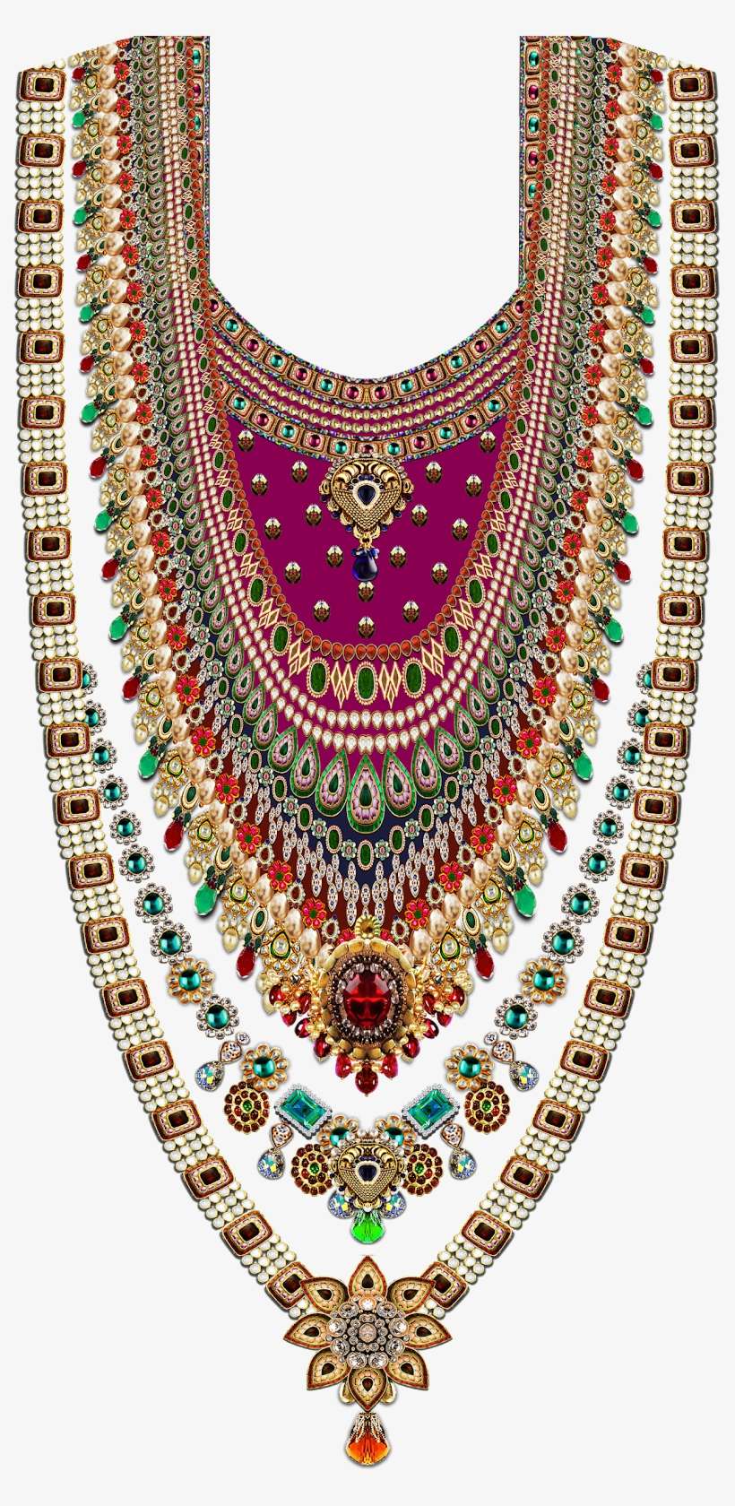Necklace Png Images, transparent png download