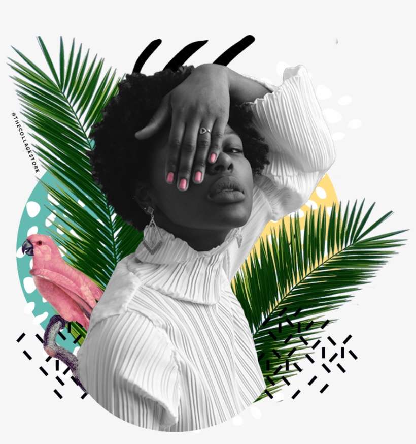 Digital Collages Simplywhyte Design - Illustration, transparent png download