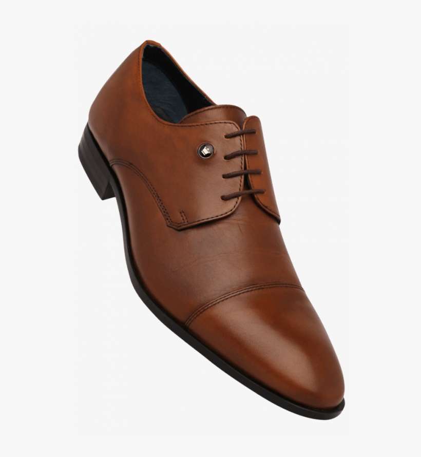 Louis Philippe Mens Leather Lace Up Formal Shoe - Leather, transparent png download