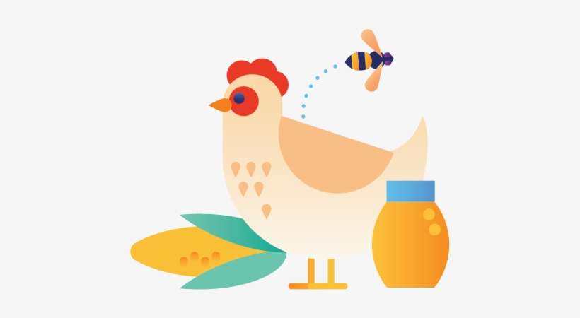 Work Icons-05 - Chicken, transparent png download