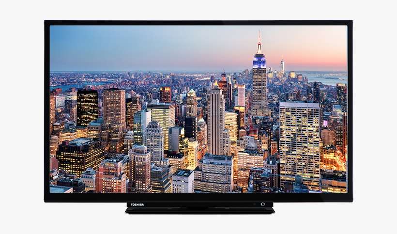 32" Toshiba Hd Ready Tv Front - New York, transparent png download