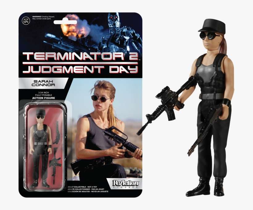 Judgment Day - Sarah Connor Action Figure, transparent png download