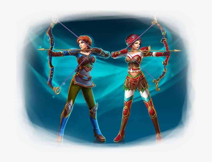 Archer/amazon Arrow/rogue - Woman Warrior, transparent png download