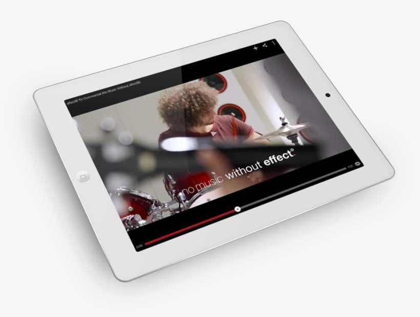The Effect® Youtube Channel - Tablet Computer, transparent png download