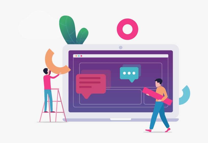 Internet Service Provider - Web Designer Portfolio Illustration, transparent png download