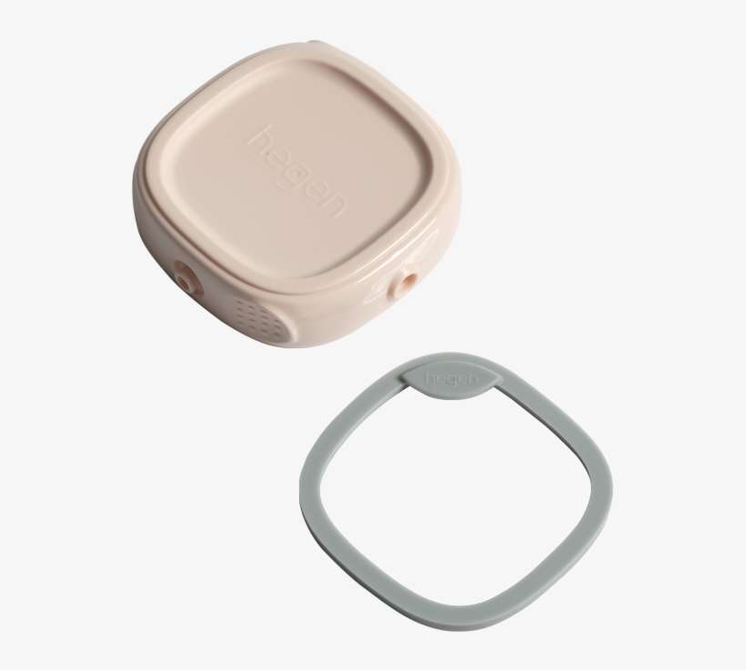 Hegen Pcto Breast Milk Storage Lid Pink - Hegen White Storage Lid, transparent png download