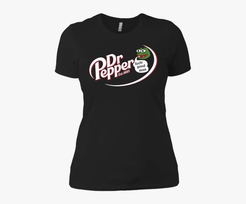 Dr Pepper Est Feels Good Man Est 1885 Shirt Ladies' - Shirt, transparent png download