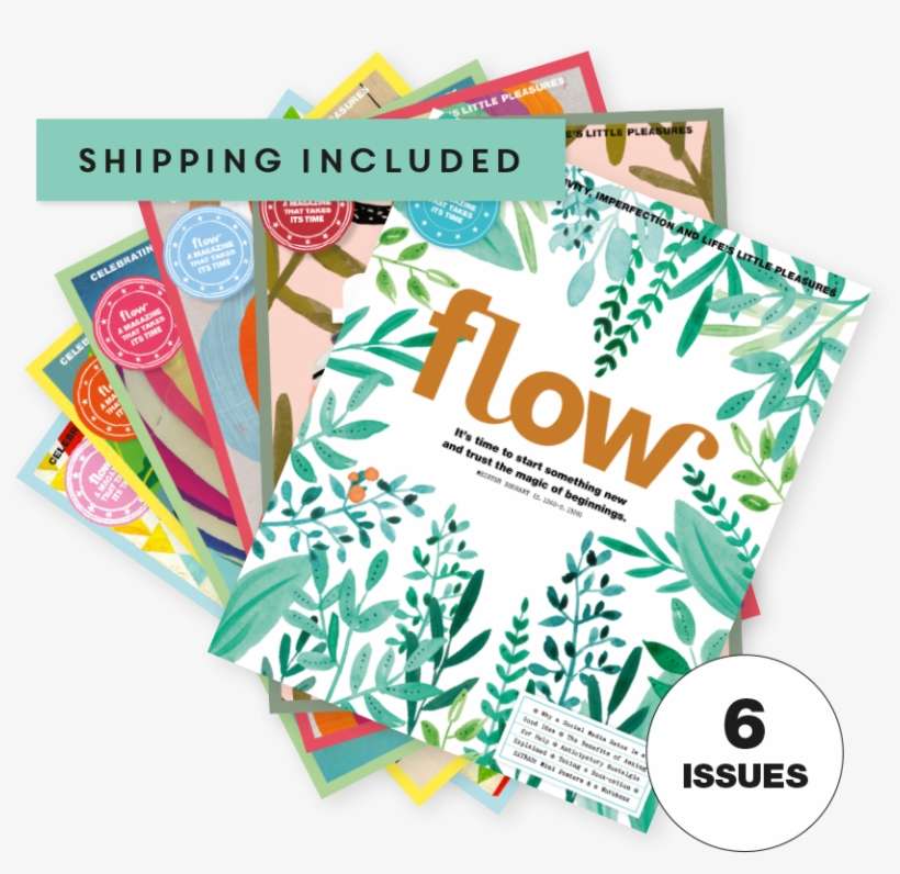 Flow 6 Issue Subscription - Flyer, transparent png download