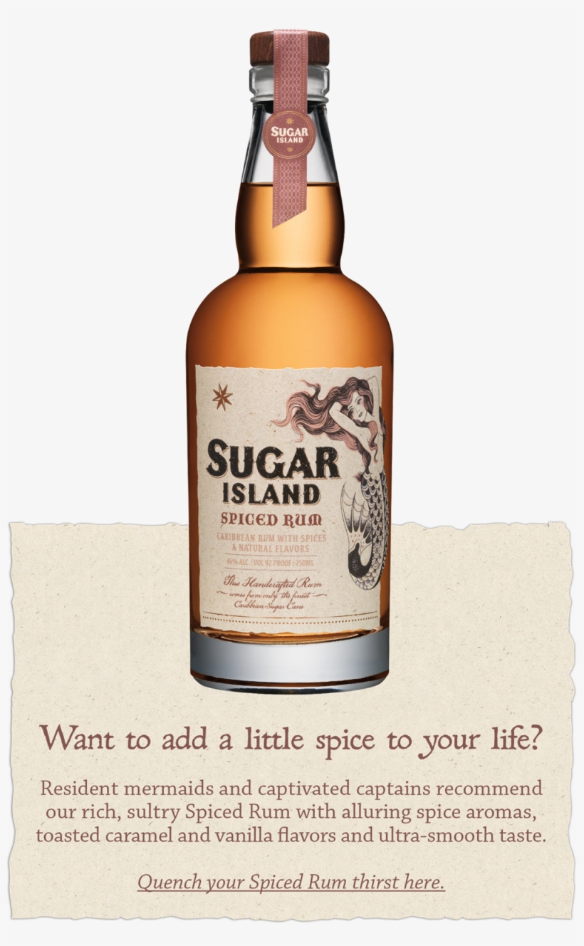 Sugar Island Spiced Rum - Sugar Island Spiced Rum - 750 Ml Bottle, transparent png download