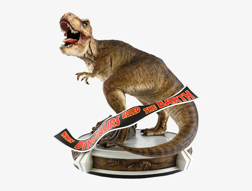 5" Jurassic Park Statue Rotunda Rex - Tyrannosaurus, transparent png download