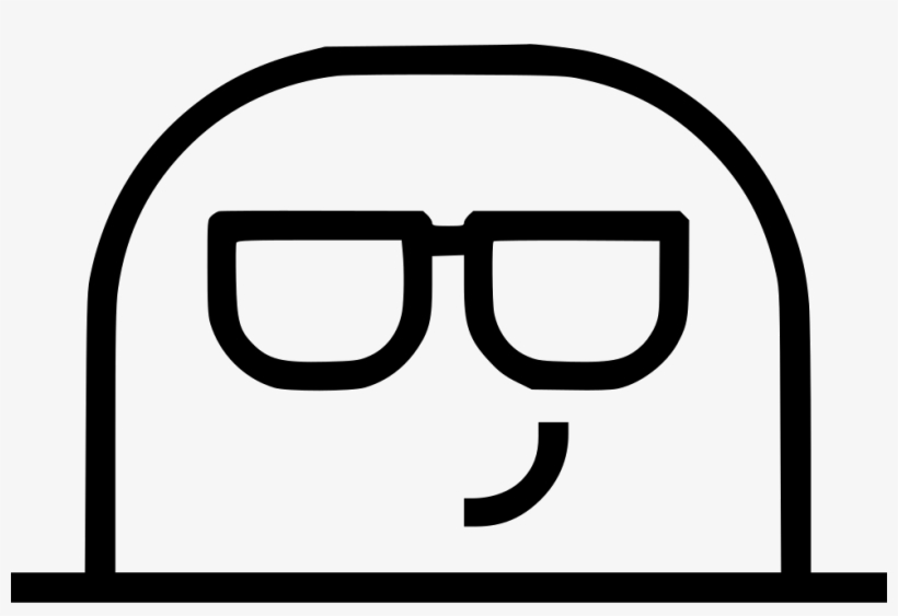 Mole Cool Glasses Face Comments - Geek, transparent png download