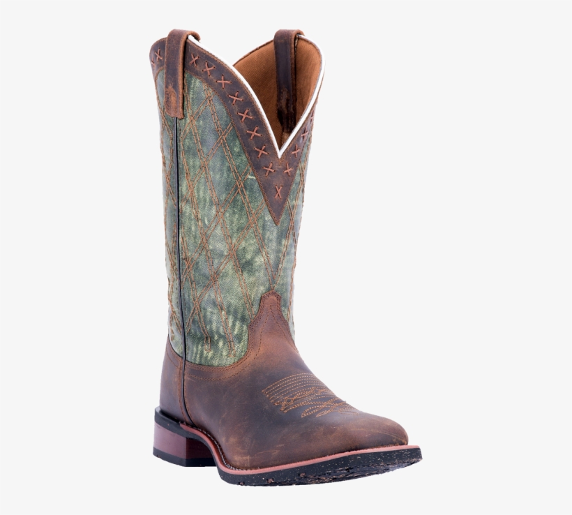 Dan Post® Men's Laredo Trent Green Top Square Toe Cowboy - Laredo Boots Mens Green, transparent png download
