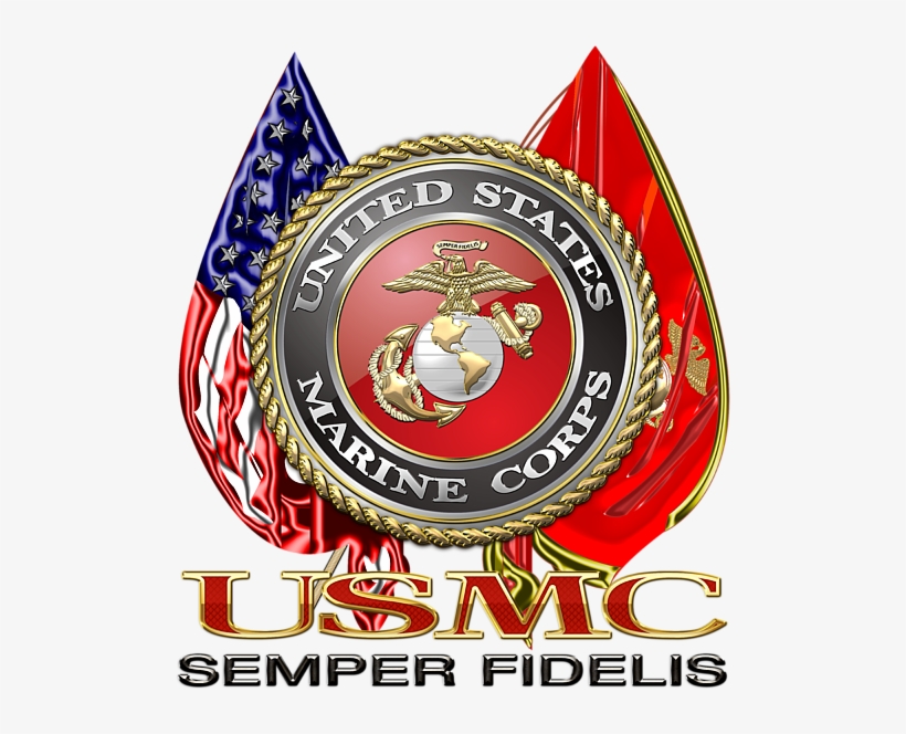 Bleed Area May Not Be Visible - Usmc-emblem U. Uniform [3d] Karte, transparent png download