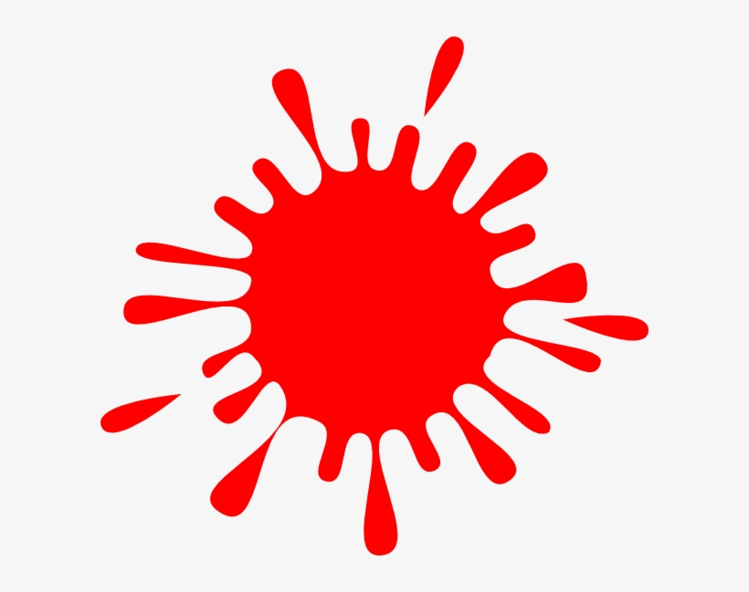 Green Paint Splatter Clip Art, transparent png download