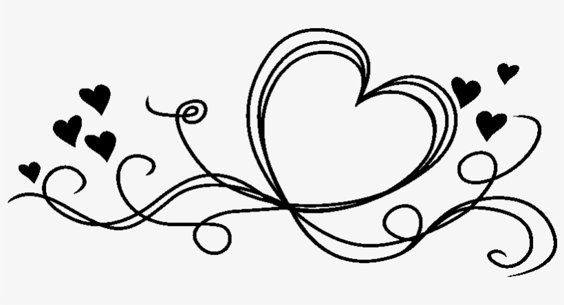 Sticker Coeur Baroque Ambiance Sticker Kc2379 - Sticker, transparent png download