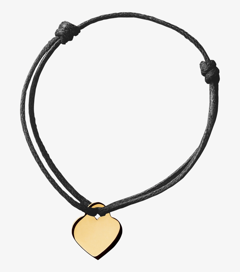 Cœur Cord Bracelet - Locket, transparent png download