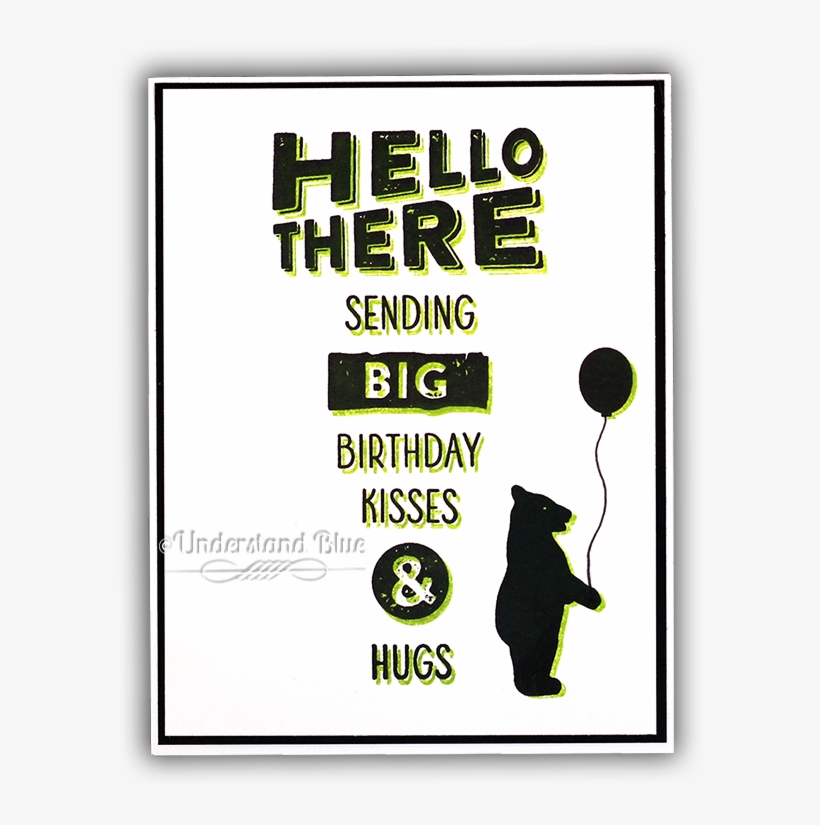 March My Monthly Hero Birthday Card By Understand Blue - Poster, transparent png download