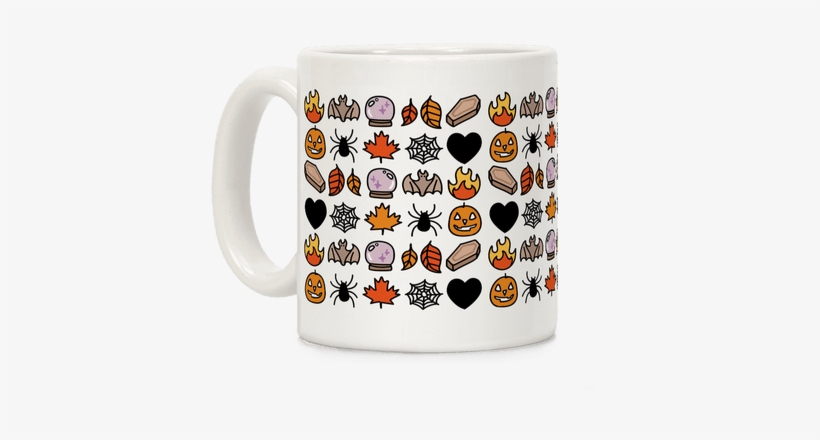 Omg Fall Emojis Coffee Mug - T-shirt, transparent png download