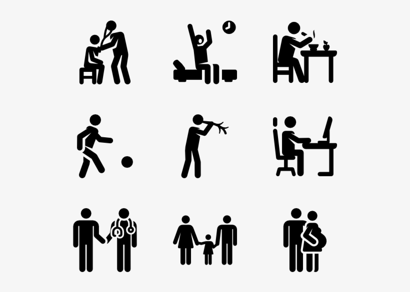 Healthy Life Pictograms Social Life Icons Png Image Transparent Png Free Download On Seekpng