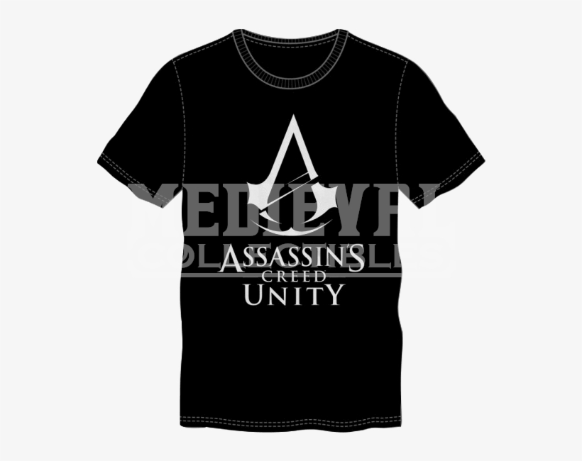 Assassins Creed Unity Logo Mens T-shirt - Pantera Kids Shirt, transparent png download
