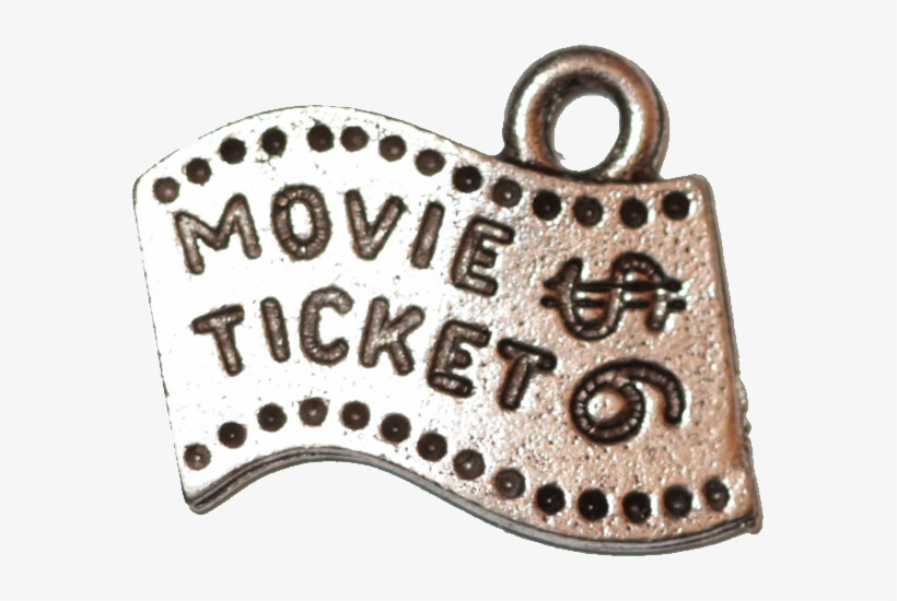 Movie Ticket - Silver - Film, transparent png download
