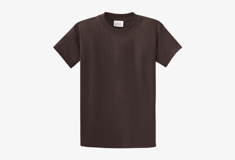 Port And Company Basic T-shirt - Red Maroon T Shirt Png, transparent png download