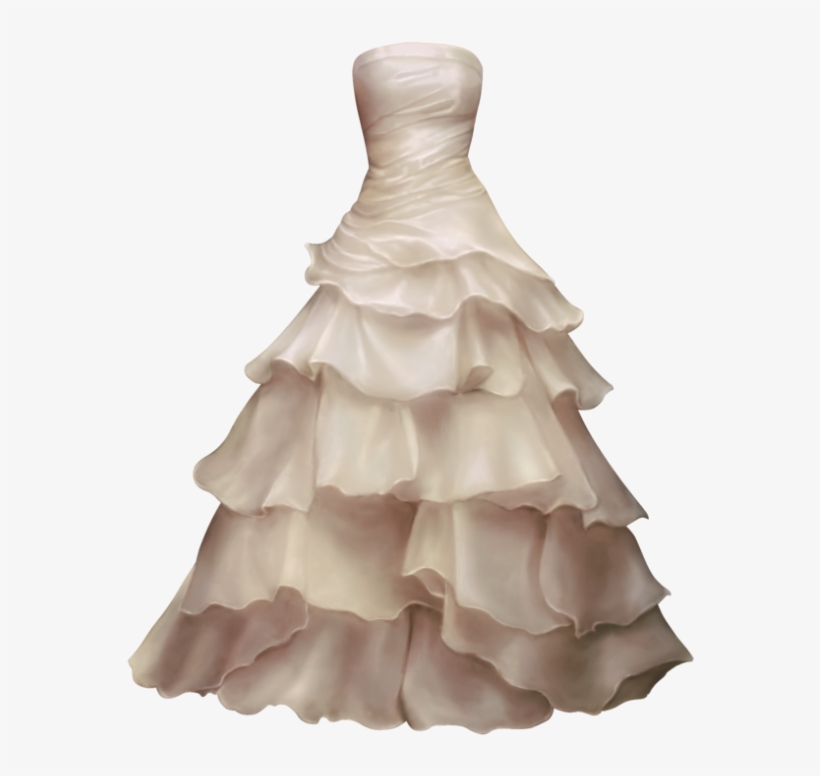 Pin By Susie King On Transparent Images - Wedding Dress Png, transparent png download