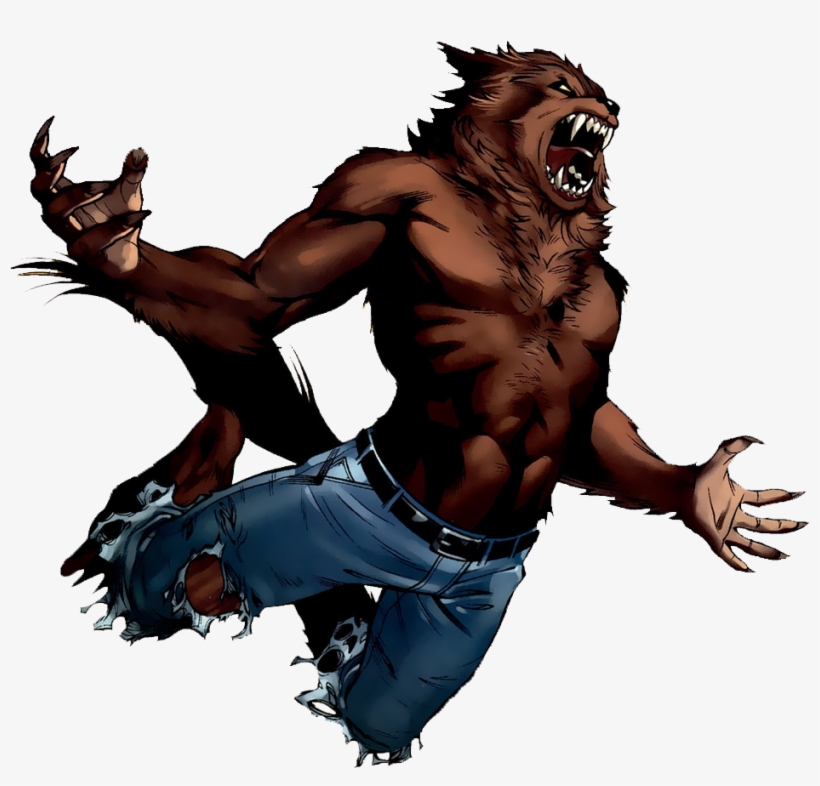 Werewolf By Night - Werewolf Marvel, transparent png download