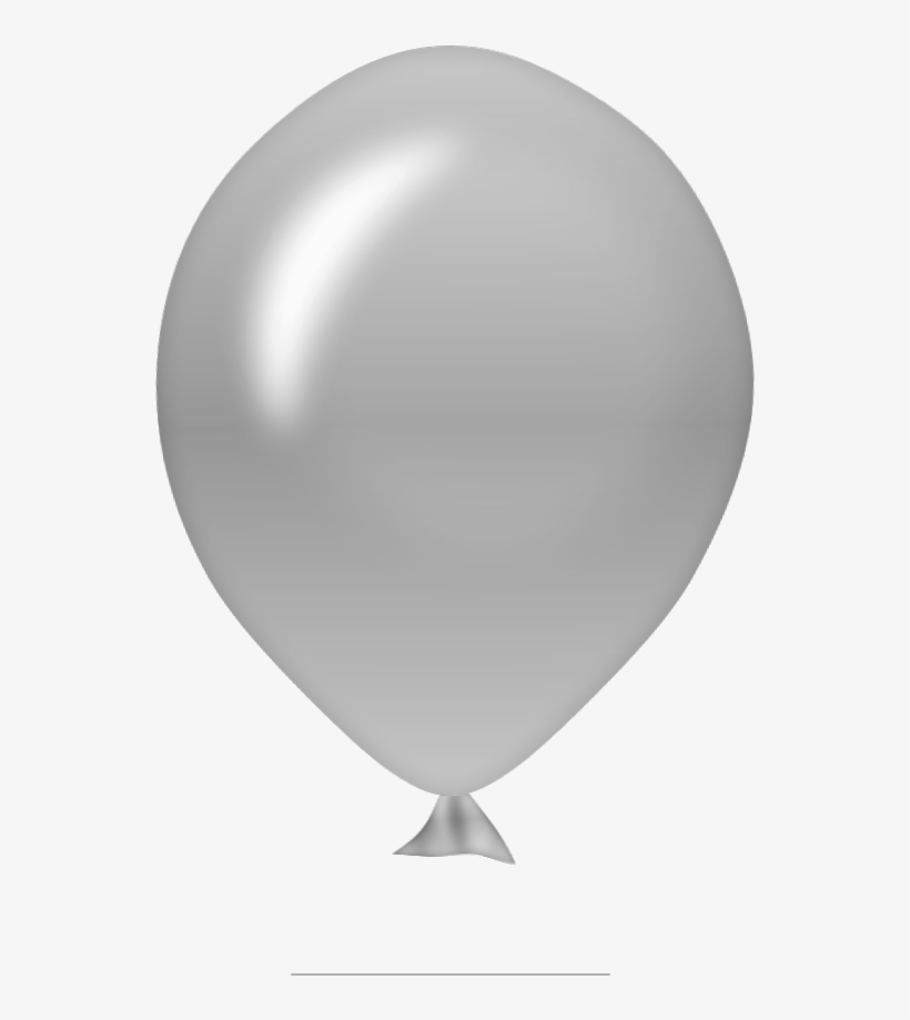 Download Gray Clipart Balloon Balloon Transparent PNG Download