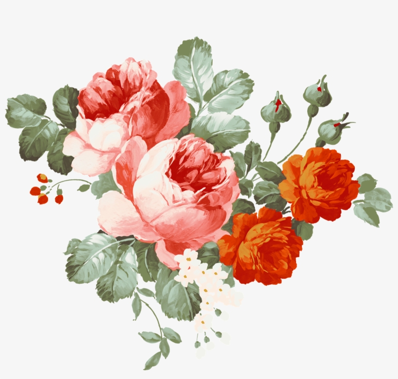 Showed Me That I Was Gentleman - Flowers Wall Tapestry - Small: 51" X 60", transparent png download