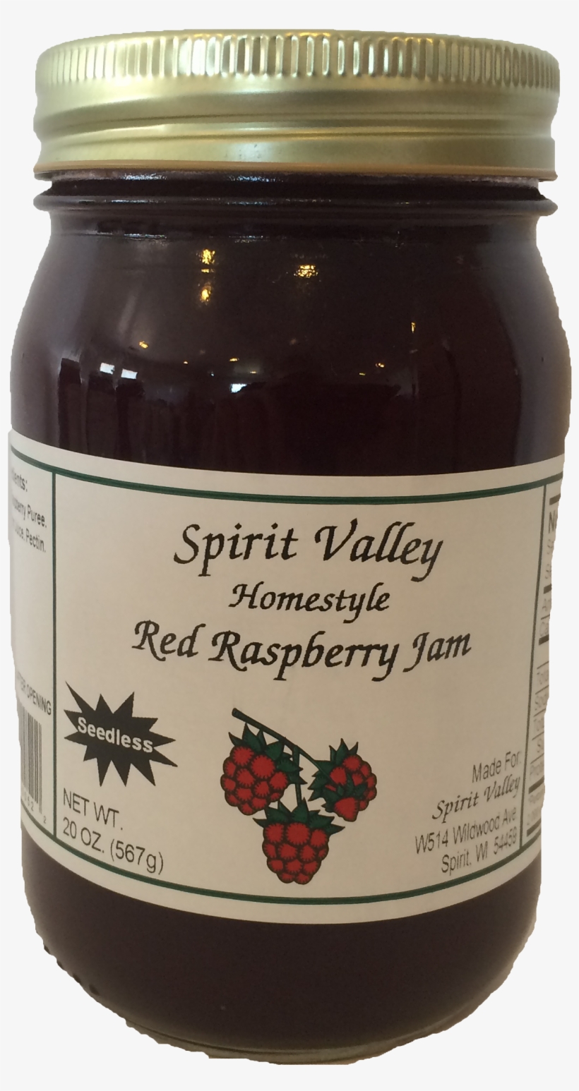 Red Raspberry Seedless Jam - Papio Seedless Red Raspberry Jam, transparent png download
