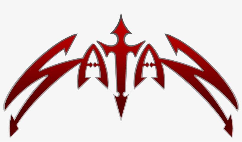 Dedicated To Worship Of Satan - Satan Metal Band Logo, transparent png download