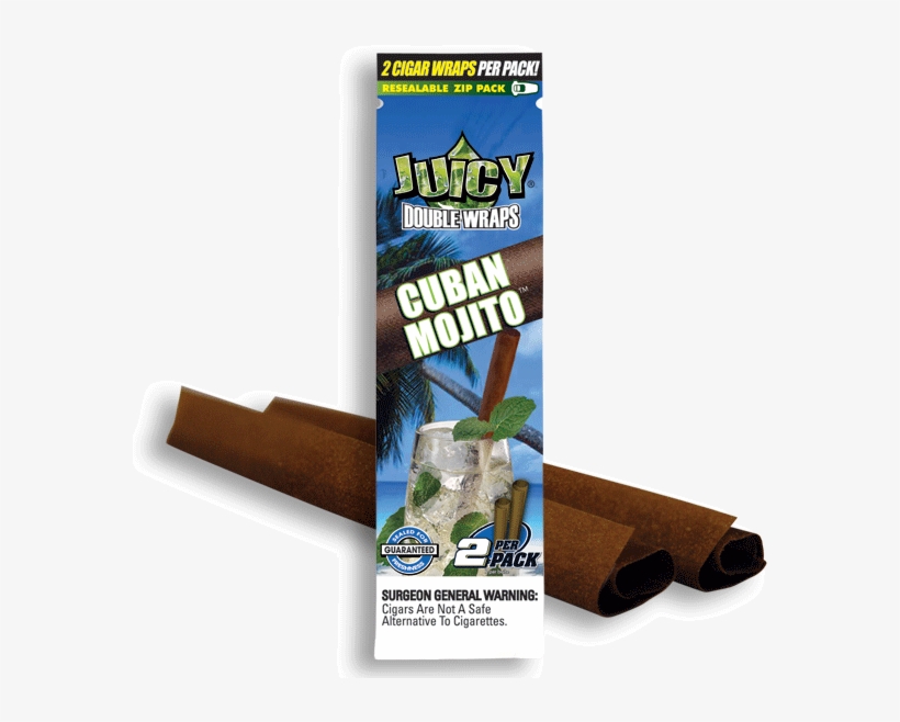 Jj Mojito With Blunts - Juicy Jay Cuban Mojito, transparent png download